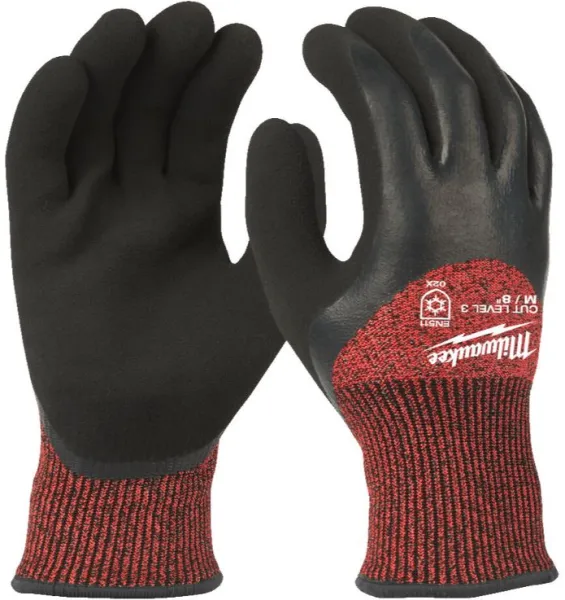Milwaukee Handschoenen Winter Kat. 3 maat 8/M - 72 stuks