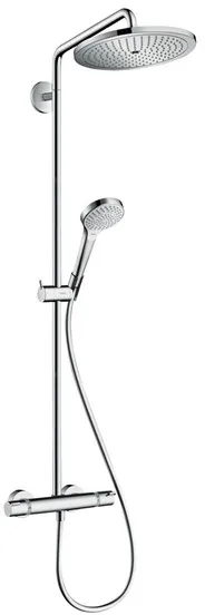 Hansgrohe Croma 160 douchesysteem, 1 straalsoort, chroom