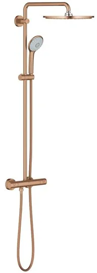 Grohe Euphoria 310 douchesysteem, geborsteld warm sunset