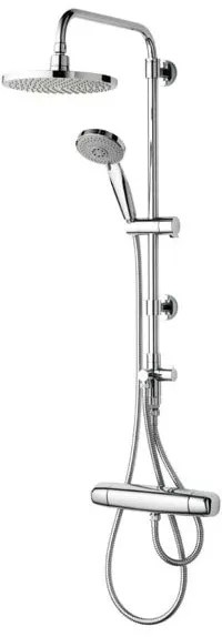 Saniscan New Waterfall doucheset met plafond- en handdouche, chroom