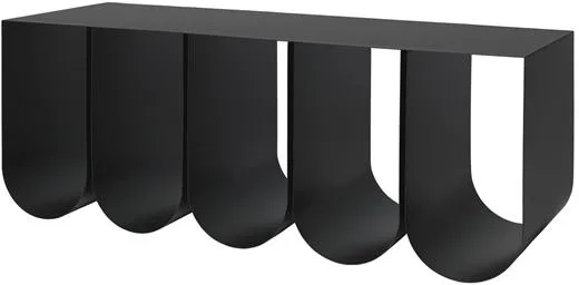 Kristina Dam Studio Curved Bank Zwart