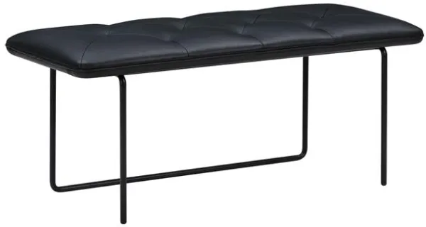 Wendelbo Tip Toe Bank 45x110 Parma Zwart
