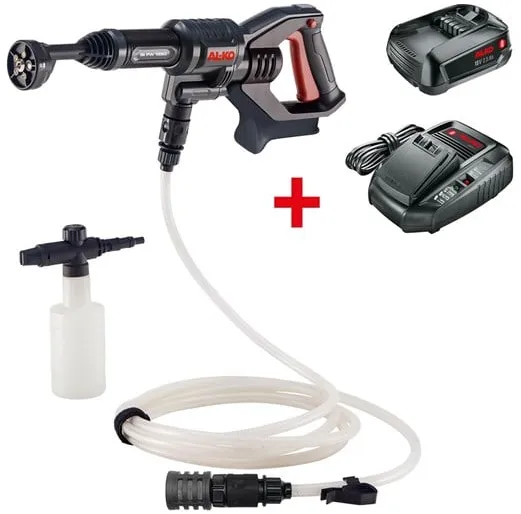 AL-KO Hogedrukreiniger Accu hogedrukreiniger PW 1850 18 V incl. accu en lader
