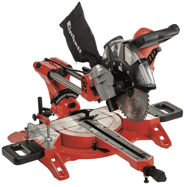 Einhell TC-SM 2534/1 dubbele afkort- en verstekzaag met trekfunctie Ø250 mm 230V/2100W