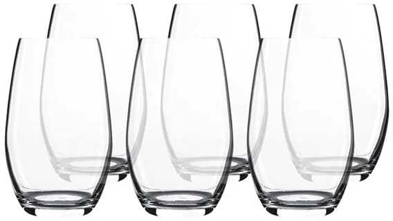 Luigi Bormioli Bierglas/longdrinkglas Palace 44,5 cl 6 stuks. Helder
